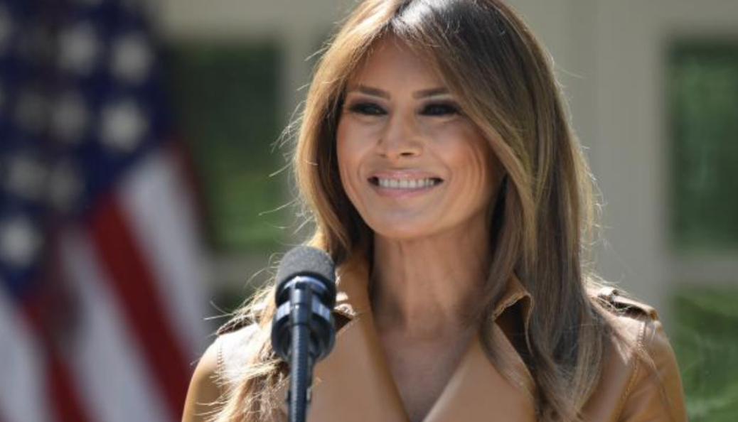 Melania Trump defends Donald Trump, saying he is not like Adolf Hitler